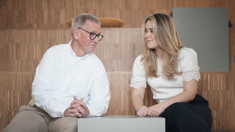 Lars ”Joel” Joelsson and Signe Rosenblad – Vattenfall employees from different generations