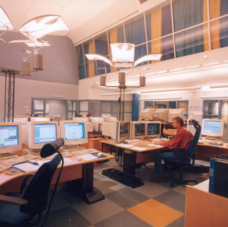 Control room from 1998 Control room from 1998