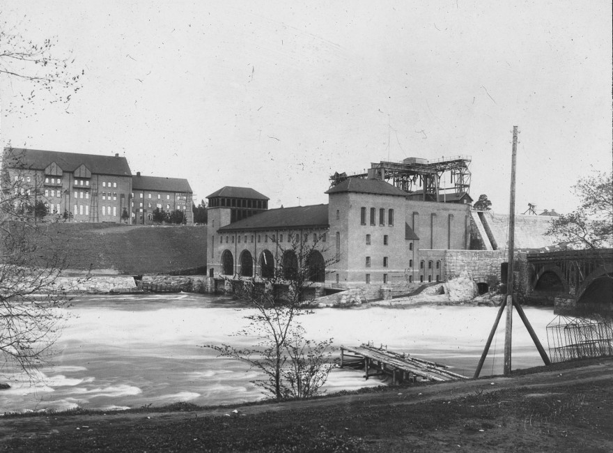 Älvkarleby power plant 1915