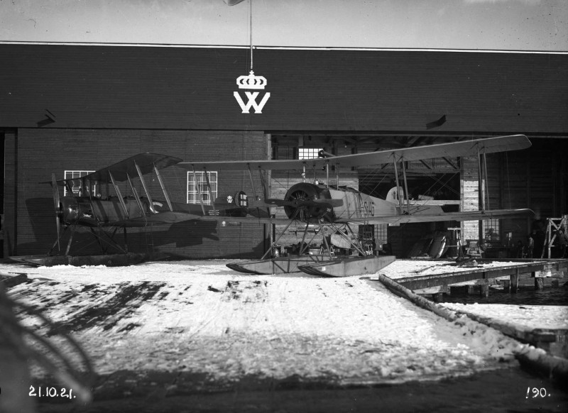 The hangar in Porjus.