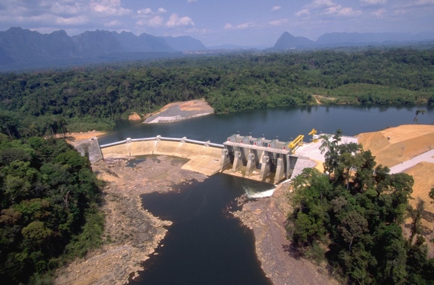 Theun Hin Boun hydroelectric power plant in Laos