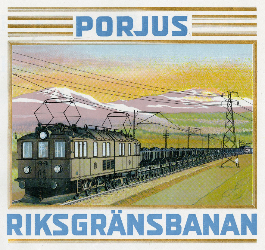 Porjus and the Malmbanan railway