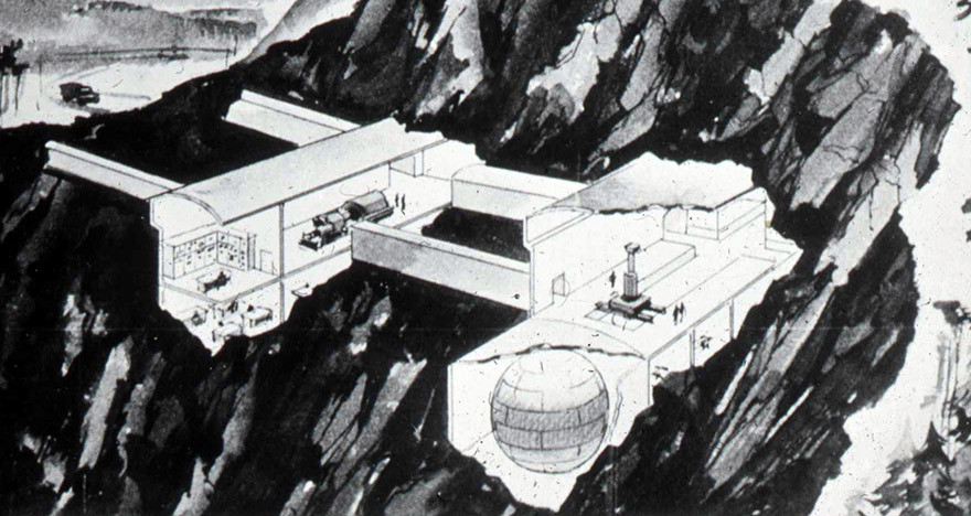 Vattenfall's nuclear power plant Eva was supposed to be built in a rock cavity by Lake Unden in Tiveden.