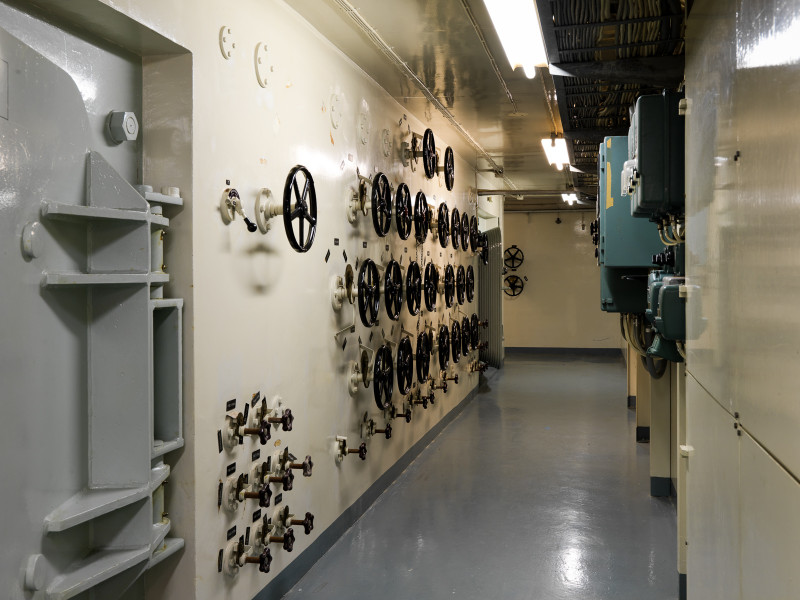 The heavy water in the reactor's primary circuit became radioactive during operation. The heavy water in the reactor's primary circuit became radioactive during operation.